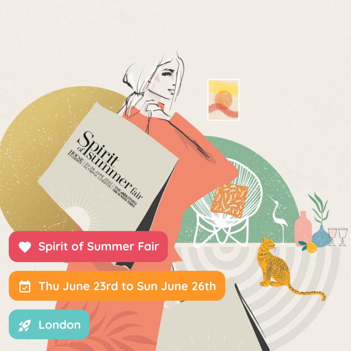 Spirit of Summer Fair, London, June 2022