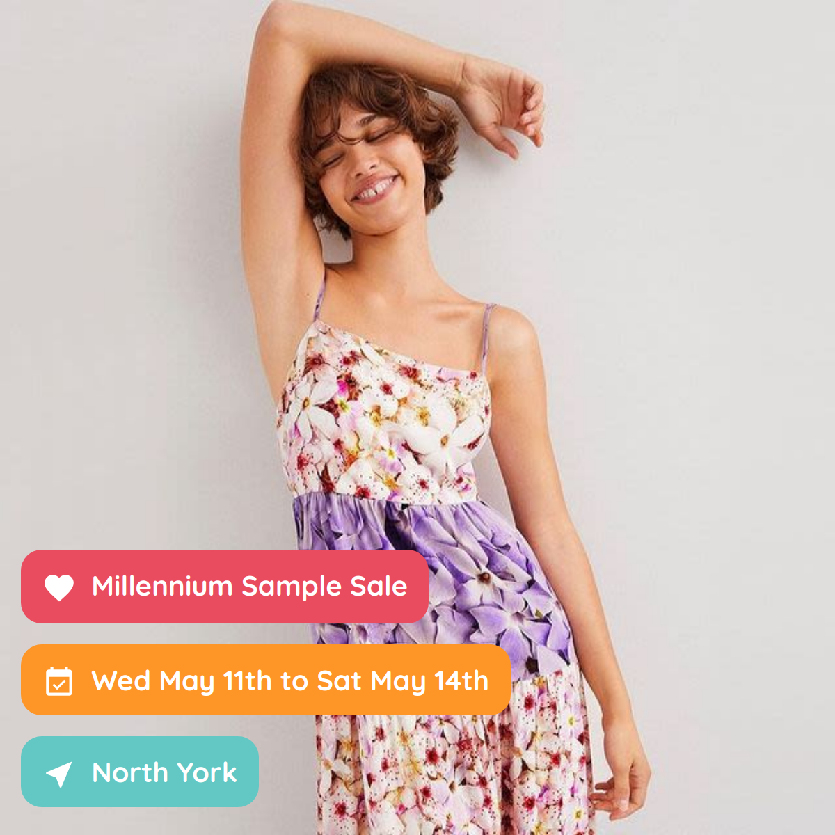 Millennium Sample Sale, Toronto, May 2022