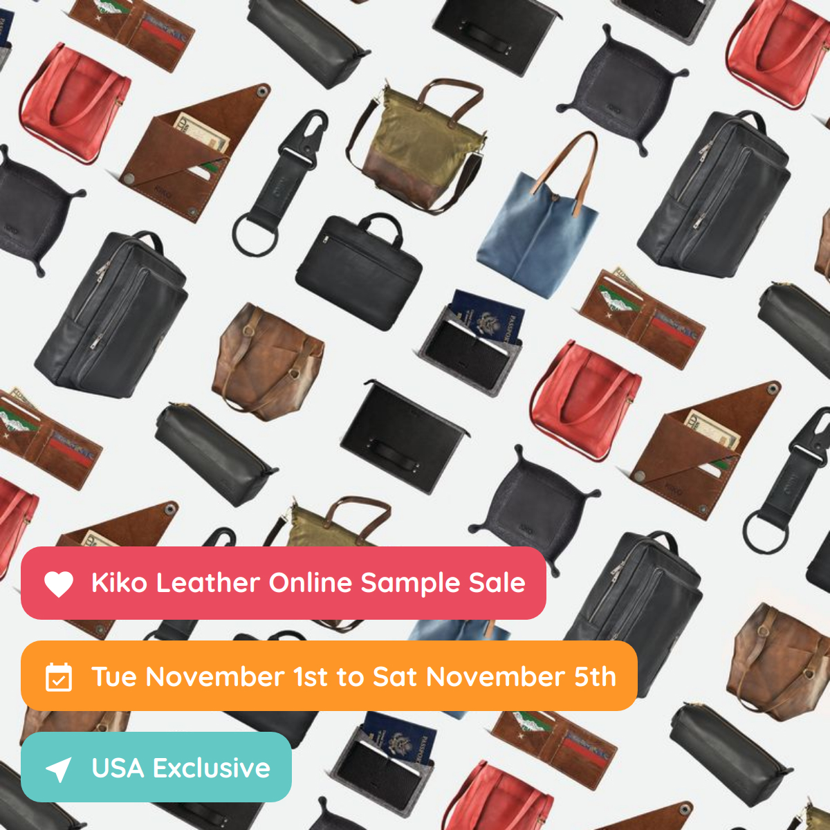 Kiko Leather Online Sample Sale