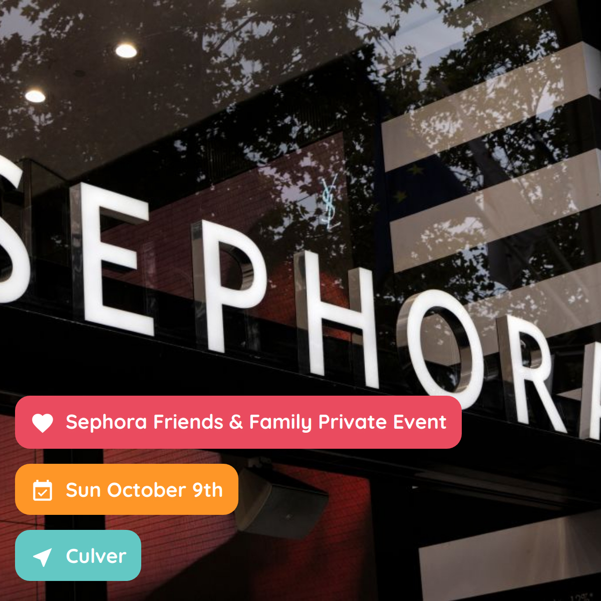 Sephora Friends & Family Private Event, Los Angeles, October 2022