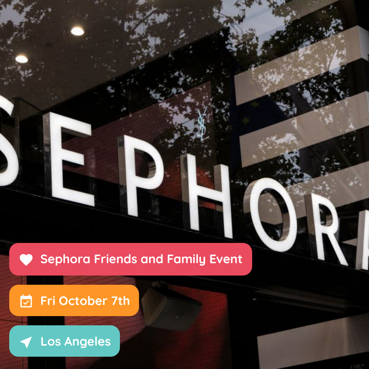 Sephora Friends and Family Event, Los Angeles, October 2022