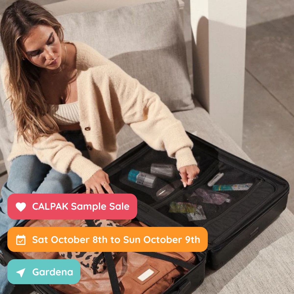 CALPAK Sample Sale, Los Angeles, October 2022