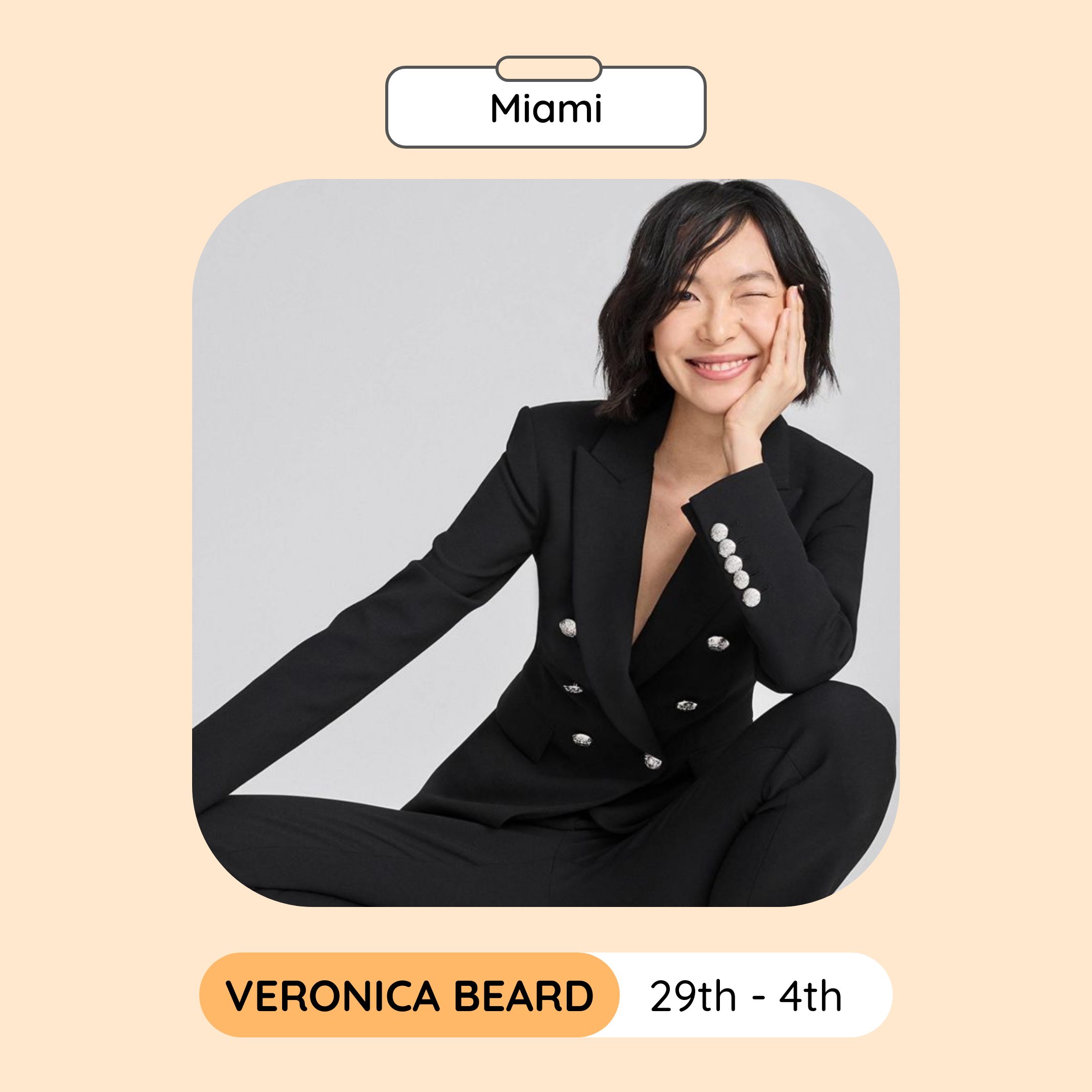 Veronica Beard Sample Sale, Miami, November 2022