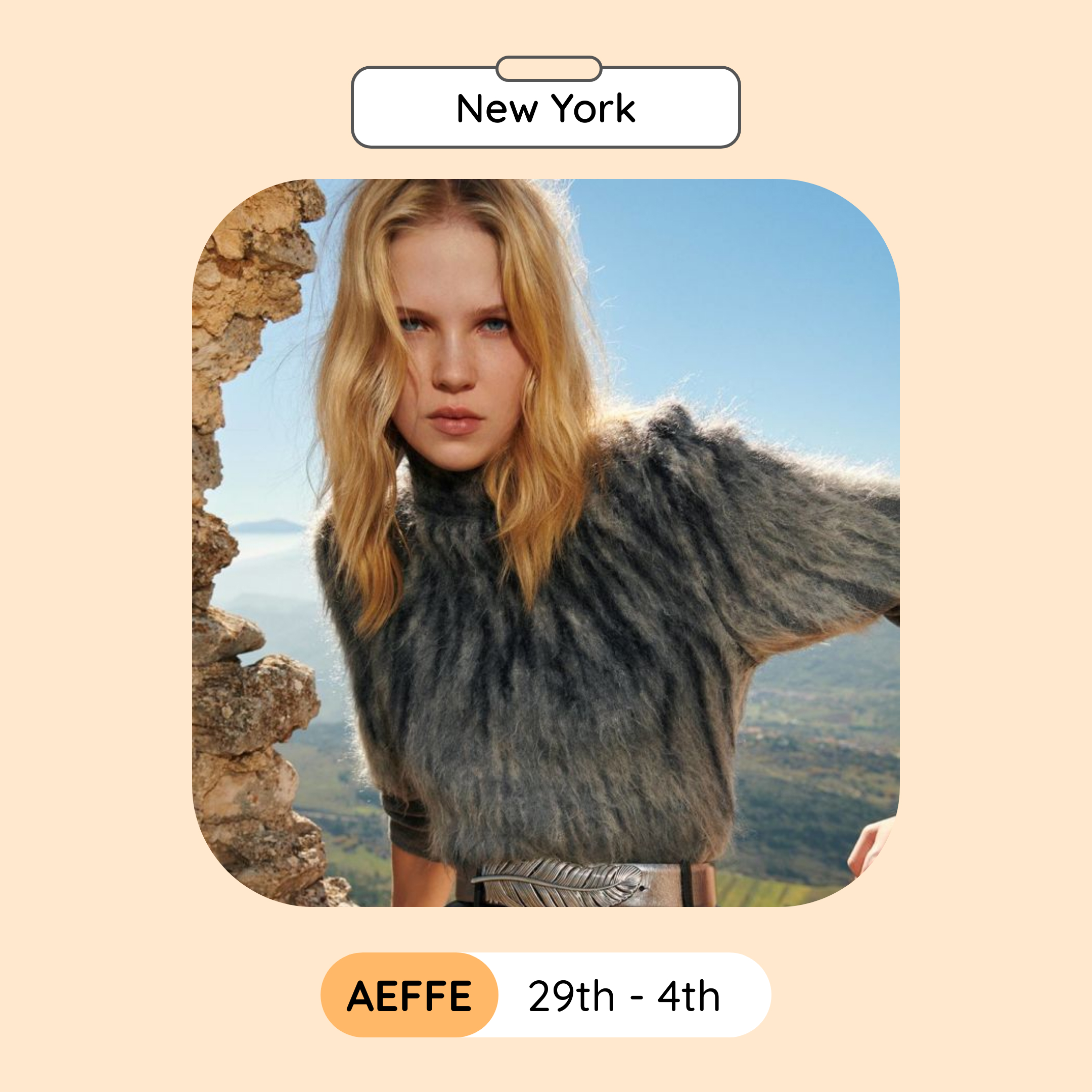 Aeffe Sample Sale, New York, November 2022